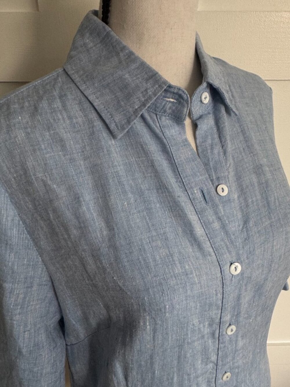 Lilibleu 100% linen dress - size S - Picture 3 of 9